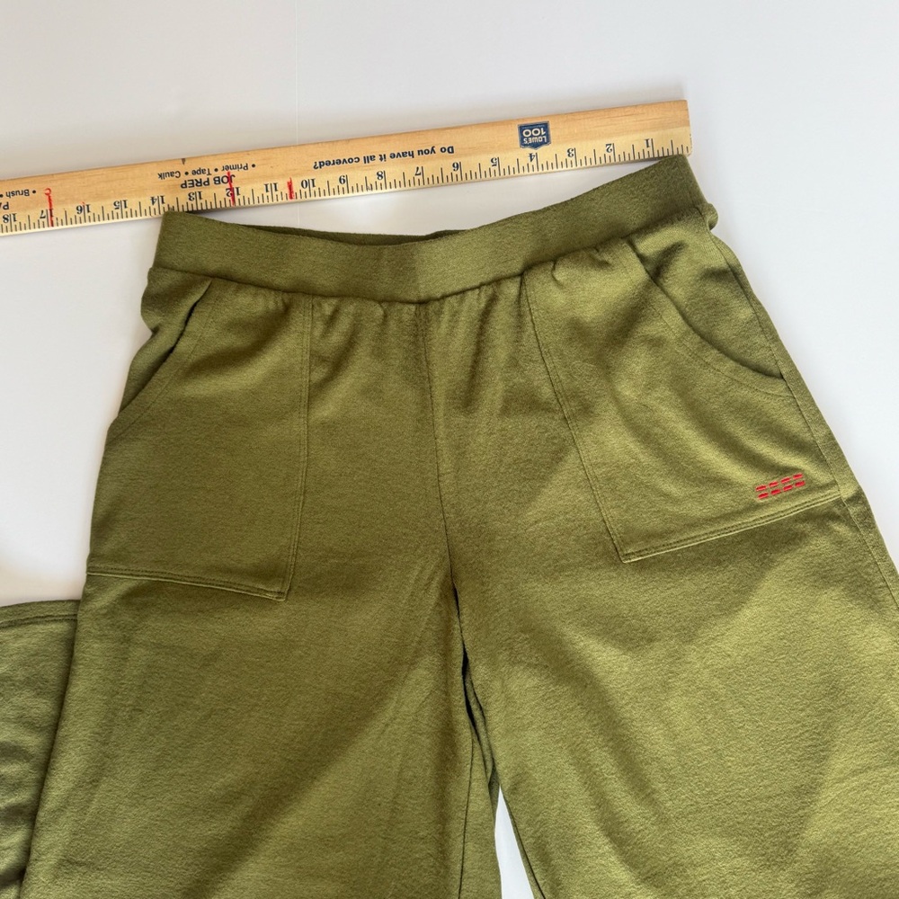 Women's XSP Peace Love World Green Wide Leg Pants